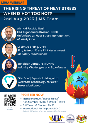 MIHA Webinar: The Rising Threat of Heat Stress When is Hot too Hot
